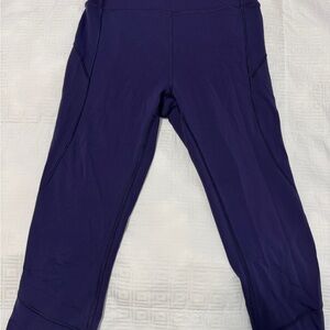 Lululemon purple blue Leggings